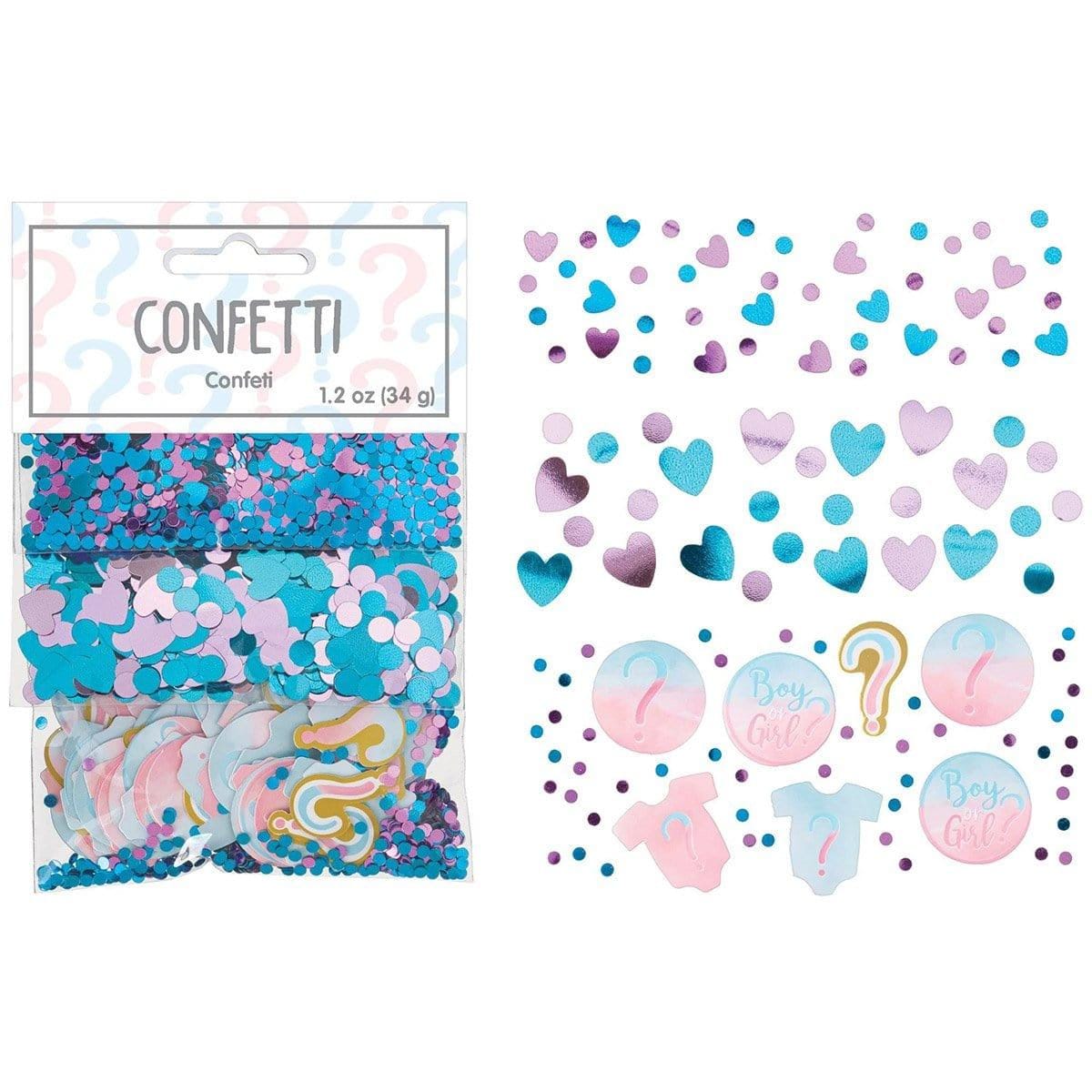 Buy Baby Shower Gender Reveal Party: Confetti 1.2 Oz. sold at Party Expert
