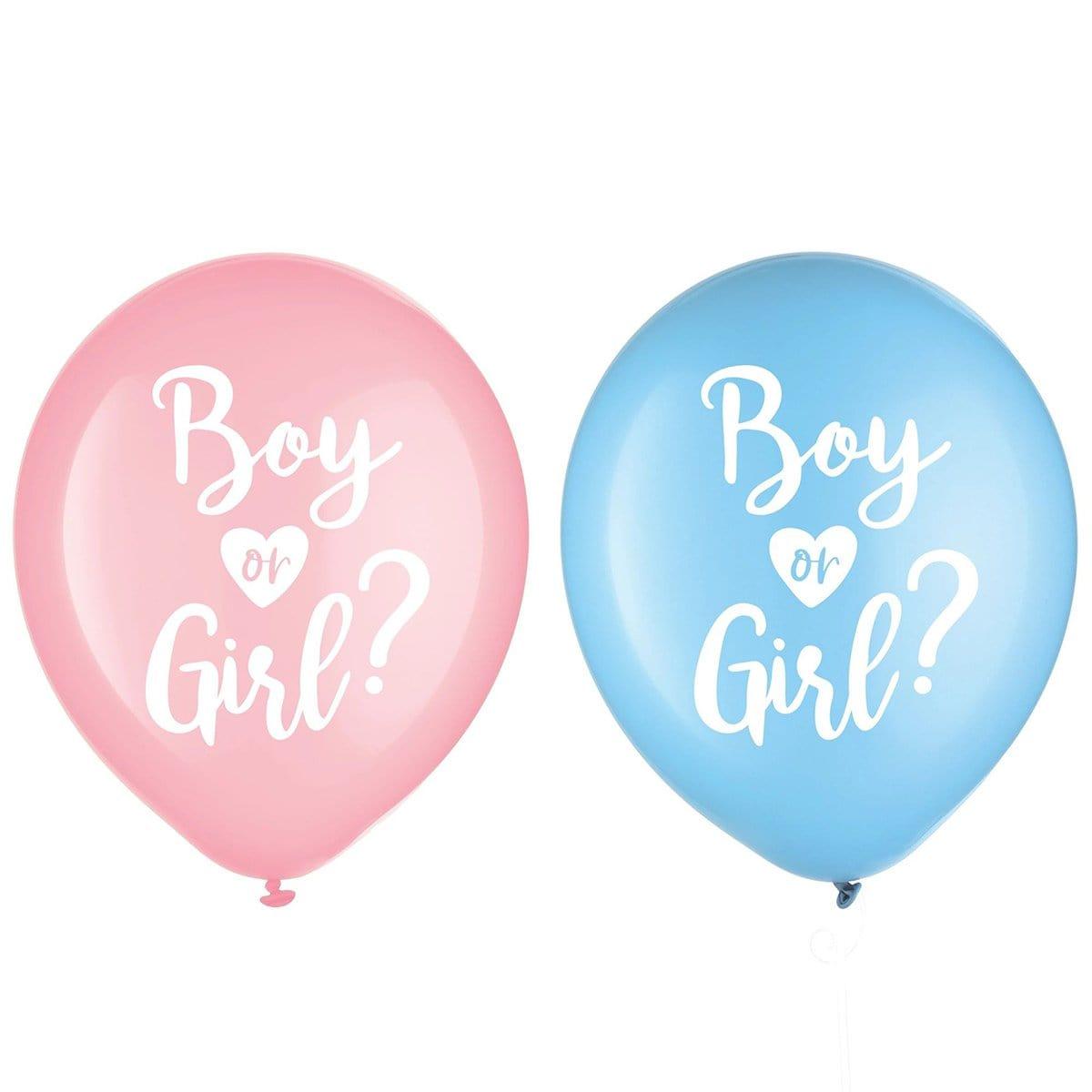 Buy Baby Shower Gender Reveal Party: Latex Balloon 12 Inches, 15 Count sold at Party Expert