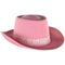 AMSCAN CA Baby Shower Gender Reveal Pink Felt Hat, 1 Count 192937381946