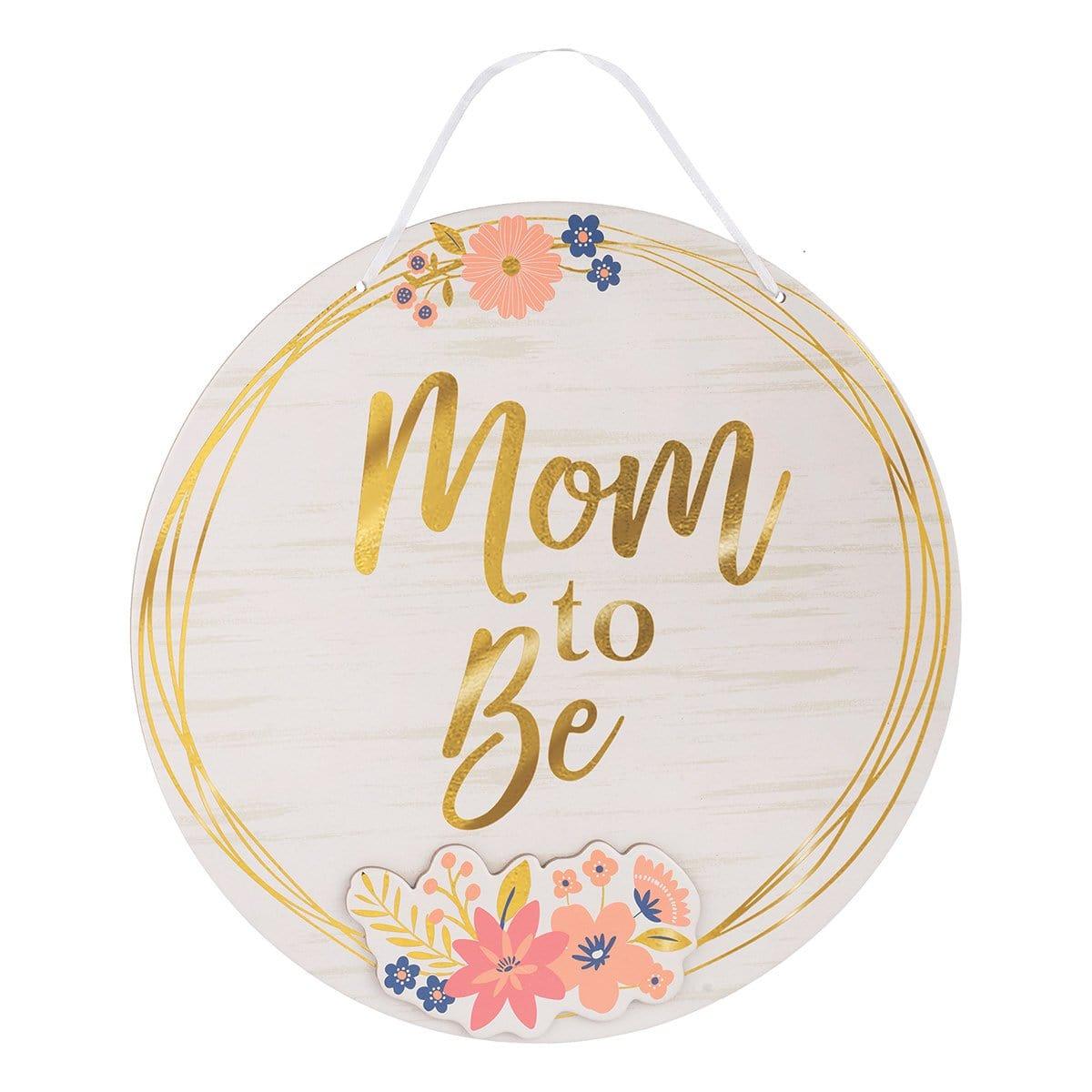 Buy Baby Shower Mom To Be Chair Sign sold at Party Expert