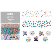 AMSCAN CA Baby Shower Soft Jungle Confetti Bag, 1.2 Oz, 1 Count