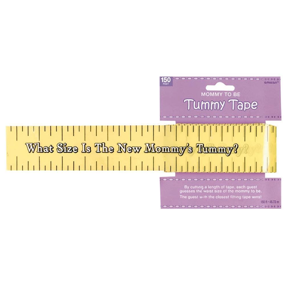 Buy Baby Shower Tummy tape baby shower game sold at Party Expert