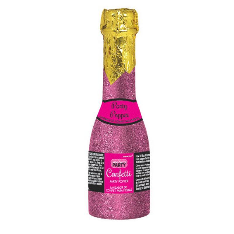 Buy Bachelorette Bachelorette glitter bottle confetti popper sold at Party Expert