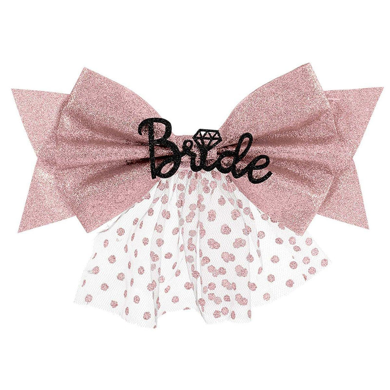 Buy Bachelorette Bride bow with clip sold at Party Expert