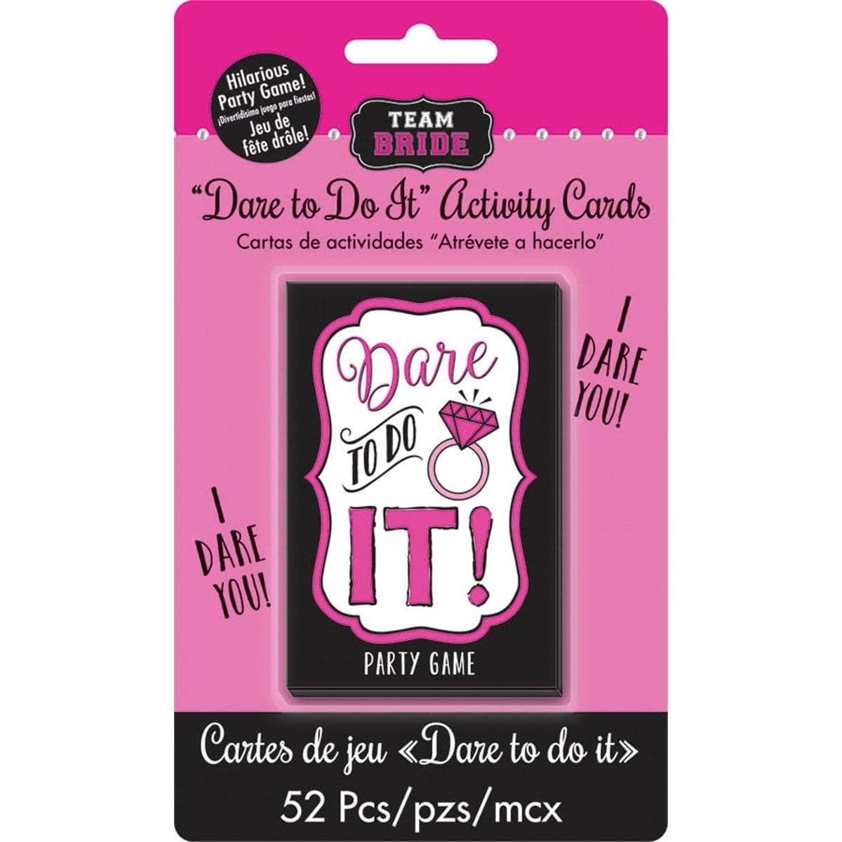 Buy Bachelorette Team Bride Truth or Dare card game sold at Party Expert