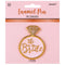 Buy Bachelorette The Bride gold pin sold at Party Expert