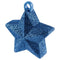 Buy Balloons Blue Glitter Star Balloon Weight sold at Party Expert