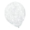 Buy Balloons Clear Latex Balloon With Scroll Print, 12 Inches, 6 Count sold at Party Expert