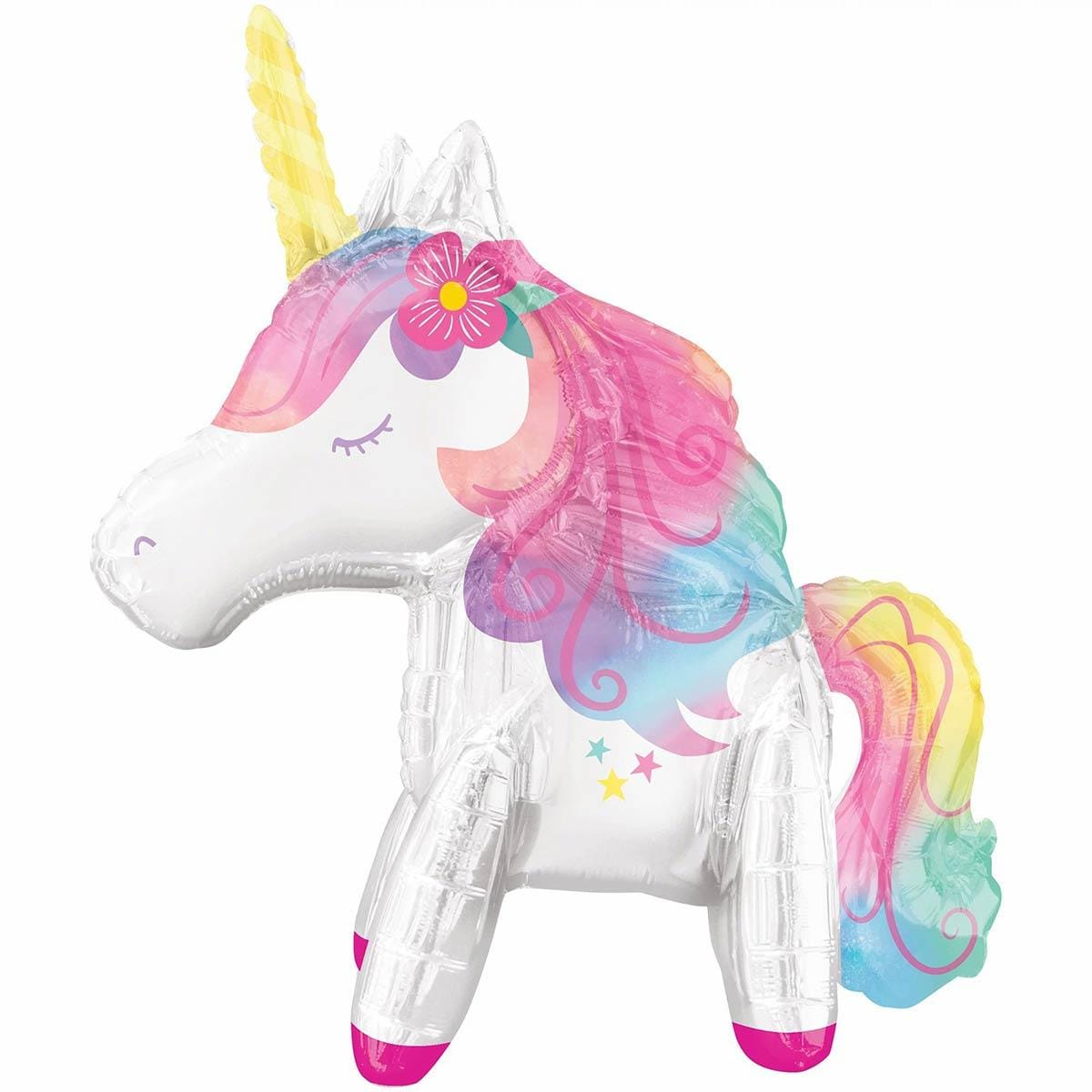 Buy Balloons Enchanted Unicorn Air Filled Centerpiece sold at Party Expert