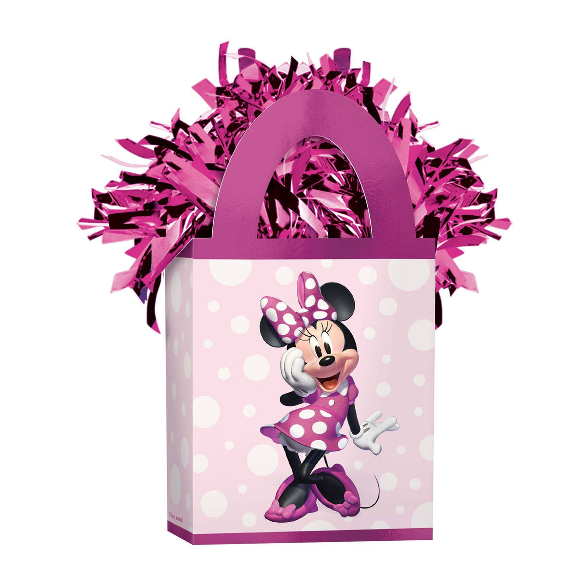 AMSCAN CA Balloons Minnie Mouse Forever Balloon Weight, 1 Count