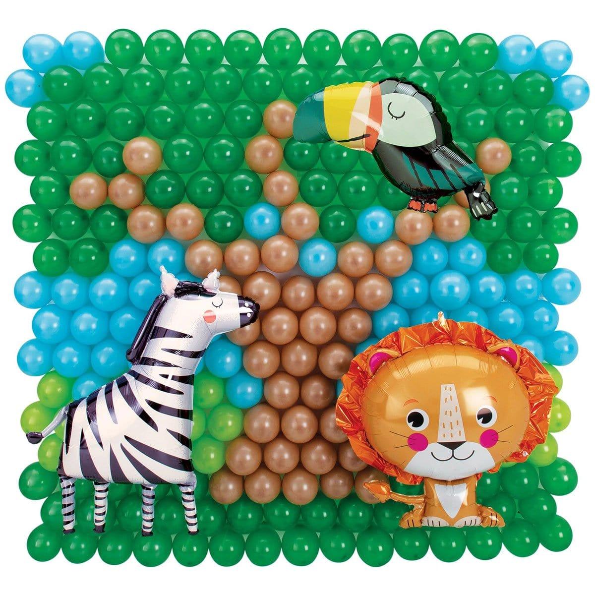 Buy Balloons Safari Balloon Backdrop, 6 Feet sold at Party Expert