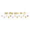 AMSCAN CA Bridal Shower Bridal Shower Gold Double Banner, Luxurious Shower Collection, 2 count 192937334140
