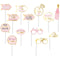 AMSCAN CA Bridal Shower Bridal Shower Photo Props, Luxurious Shower Collection, 13 Count 192937326275