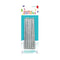 Buy Cake Supplies Birthday Taper Candles - Silver 5 In. 12/pkg. sold at Party Expert