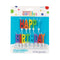 Buy Cake Supplies Candles Happy bday Letter - Primary sold at Party Expert