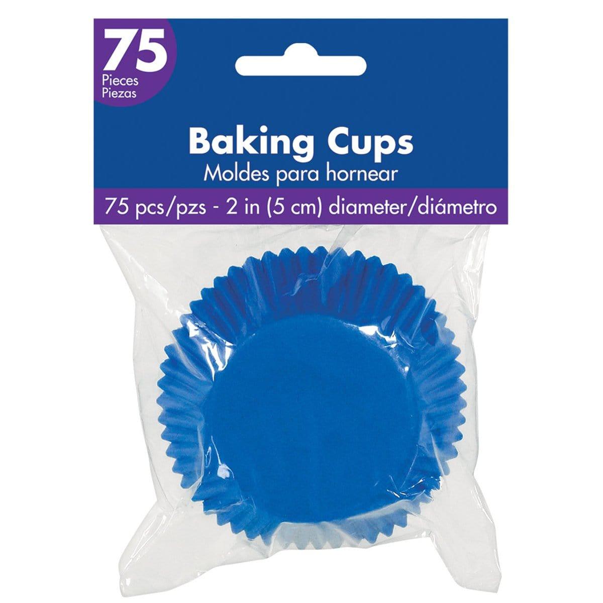 Buy Cake Supplies Cupcake Cases 75/pkg - Royal Blue sold at Party Expert