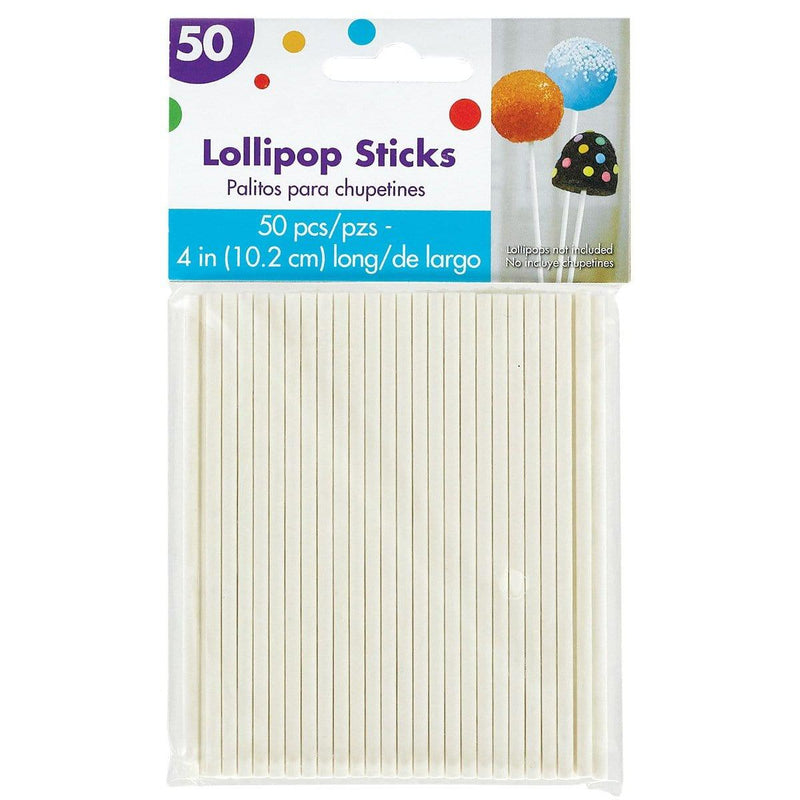 Buy Cake Supplies Lollipop Sticks 4 In. 50/pkg sold at Party Expert