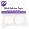 Buy Cake Supplies Mini Cupcake Cases 100/pkg - White sold at Party Expert