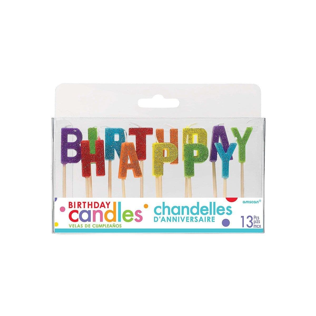 Buy Cake Supplies Pick Candles Hbday- Primary sold at Party Expert