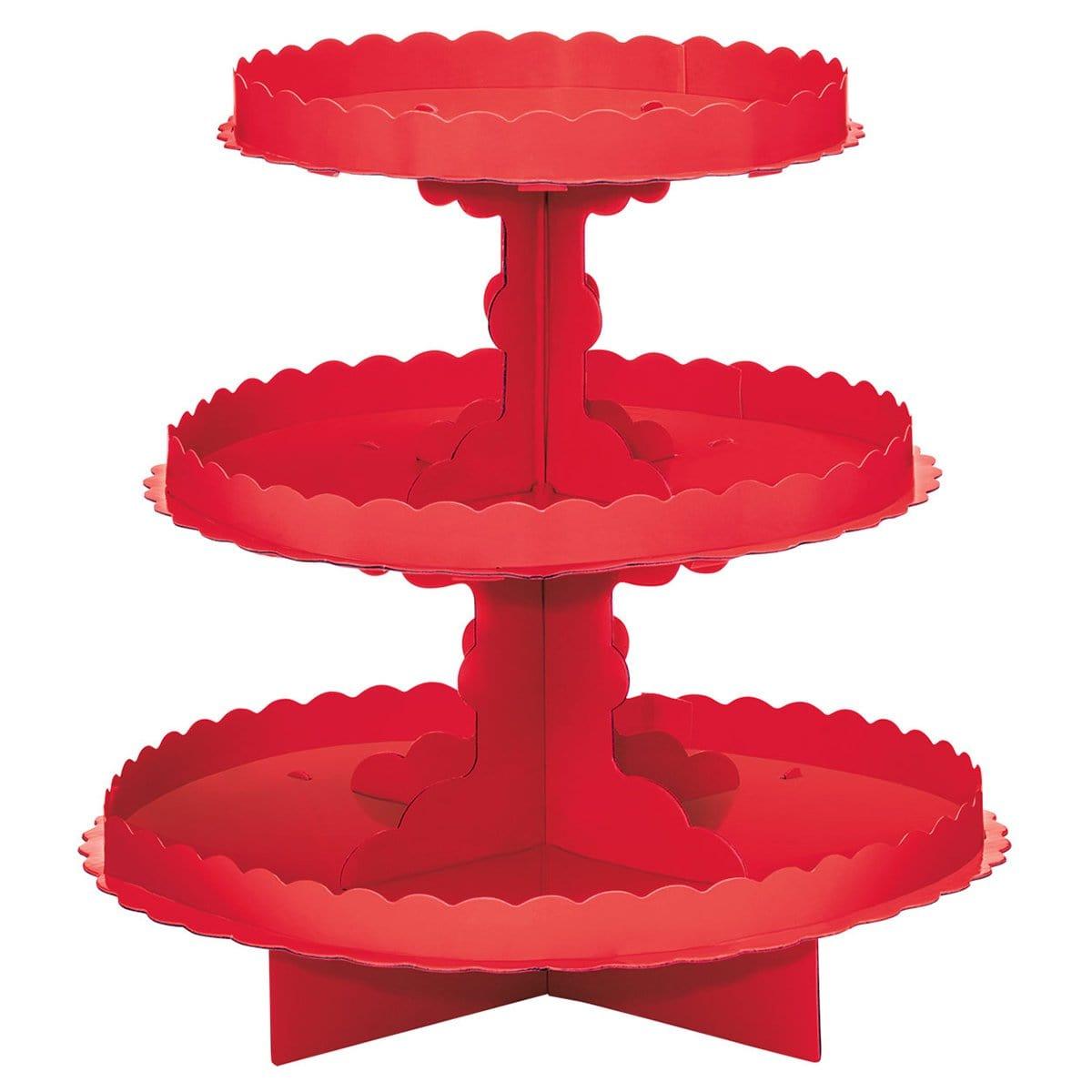 Buy Cake Supplies Treat Stand - Red sold at Party Expert