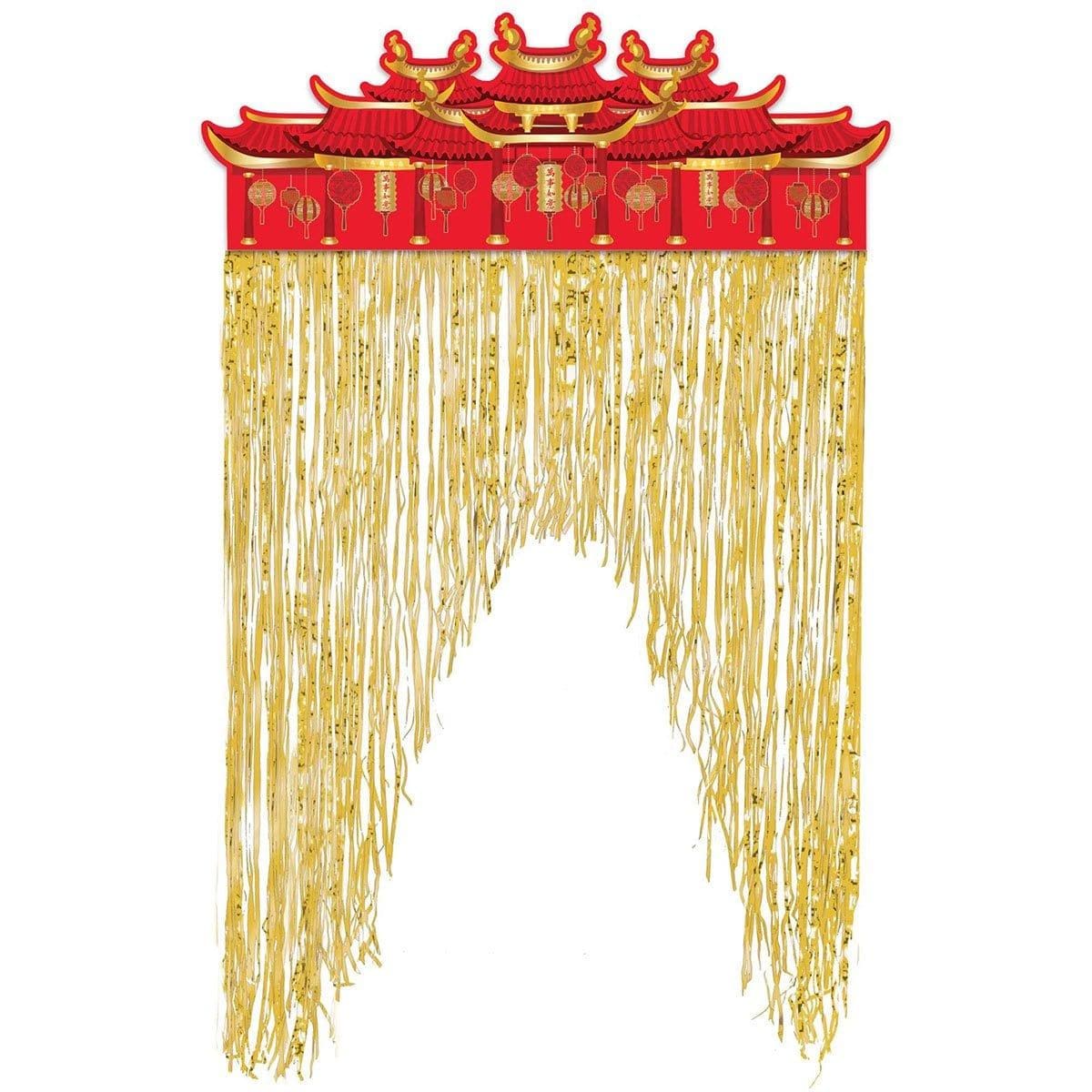 Buy chinese new year Chinese New Year, Door Curtain, 54In. X 38 In. sold at Party Expert