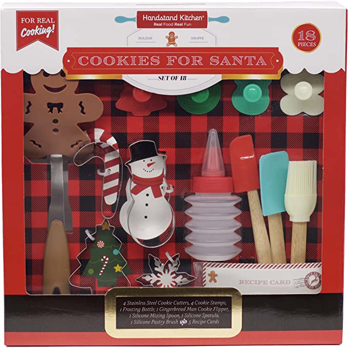Handstand Kitchen Christmas Baking Set, Cookies for Santa, 1 Count