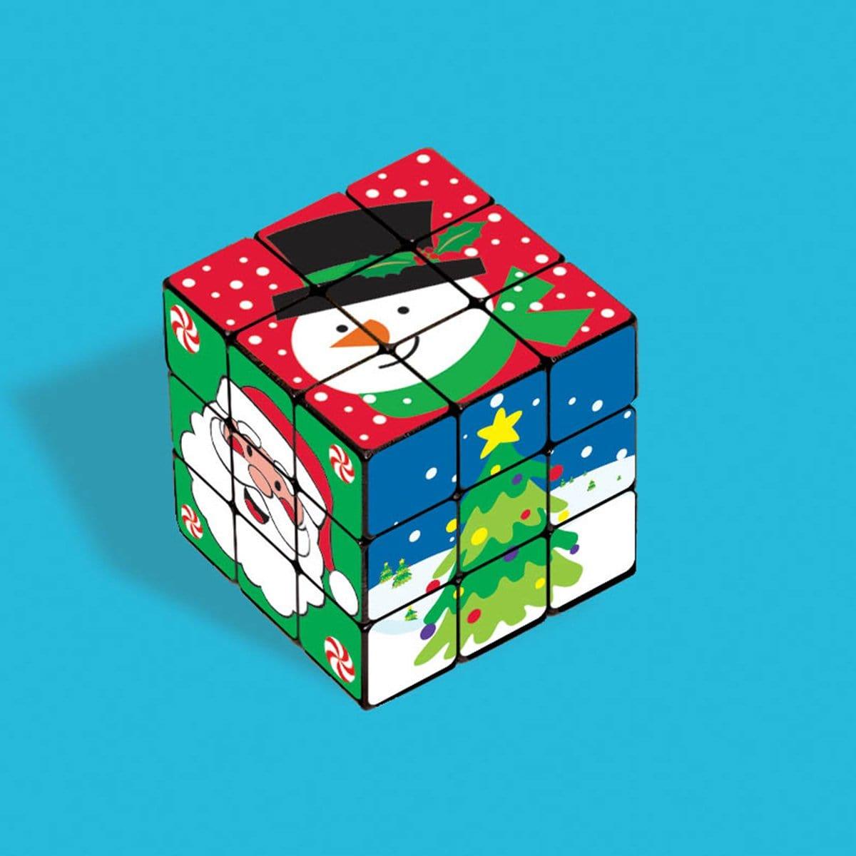 Buy Christmas Christmas Puzzle Cube 6/pkg sold at Party Expert