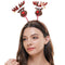 AMSCAN CA Christmas Christmas Reindeer Headband, Brown