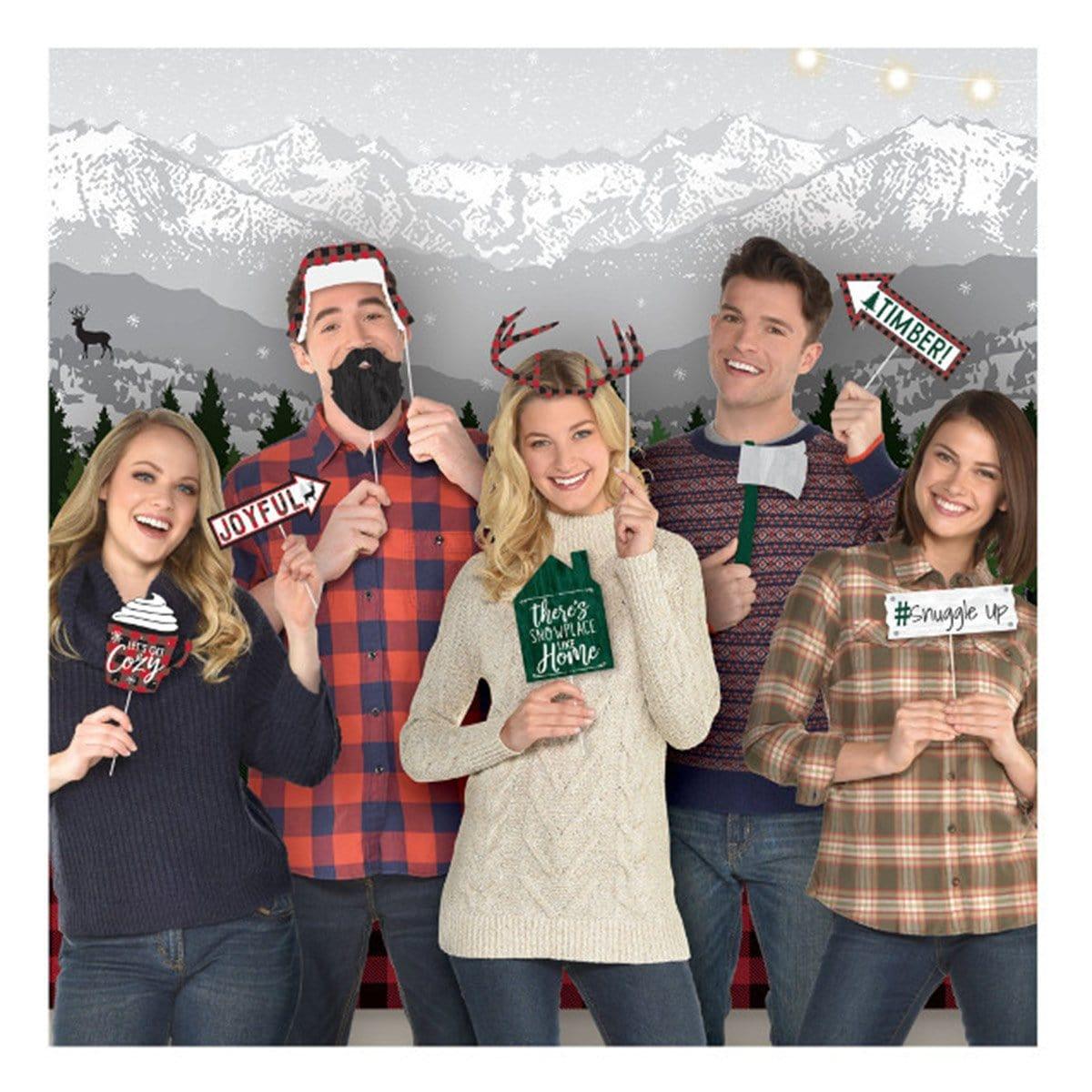 Buy Christmas Christmas Scene Setters With Props sold at Party Expert