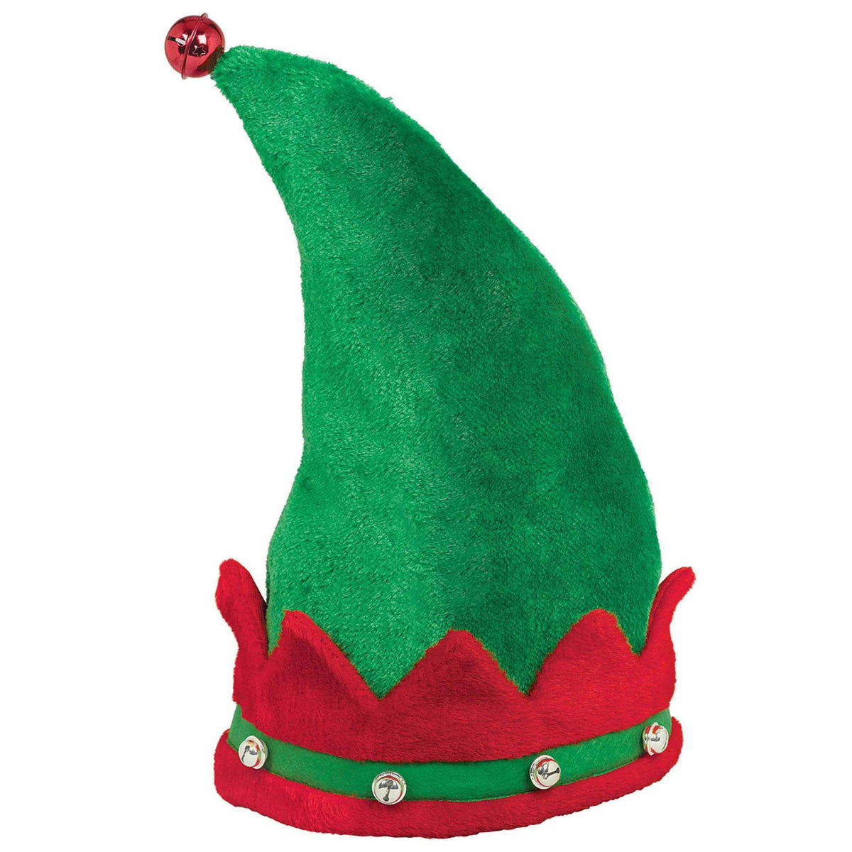 AMSCAN CA Christmas Deluxe Elf Hat, 1 Count