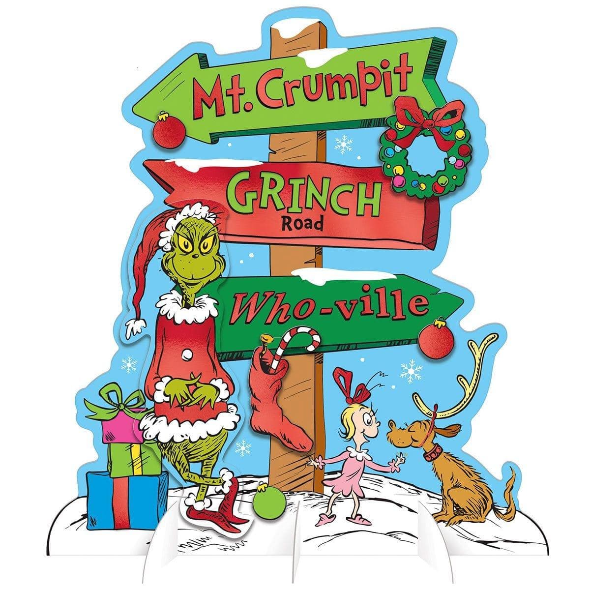 Buy Christmas The Grinch Table Decoration sold at Party Expert