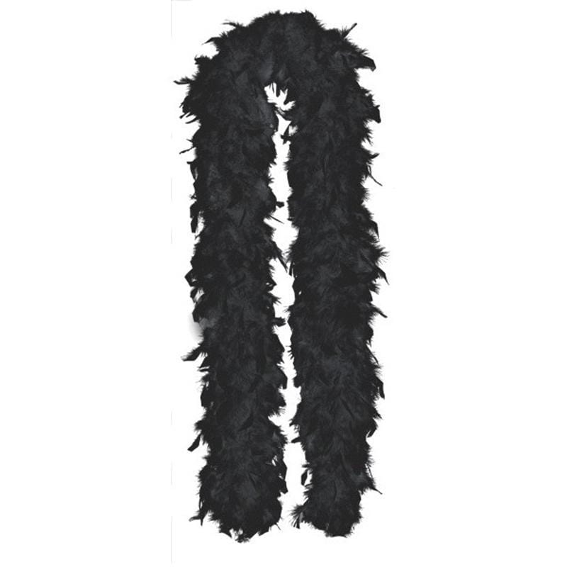 Buy Costume Accessories Black feather boa sold at Party Expert