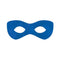 Buy Costume Accessories Blue superhero mask sold at Party Expert
