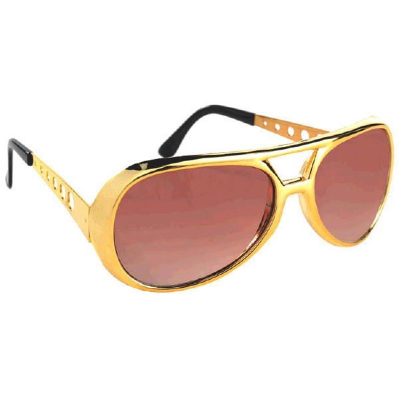 Buy Costume Accessories Gold vegas sunglasses sold at Party Expert