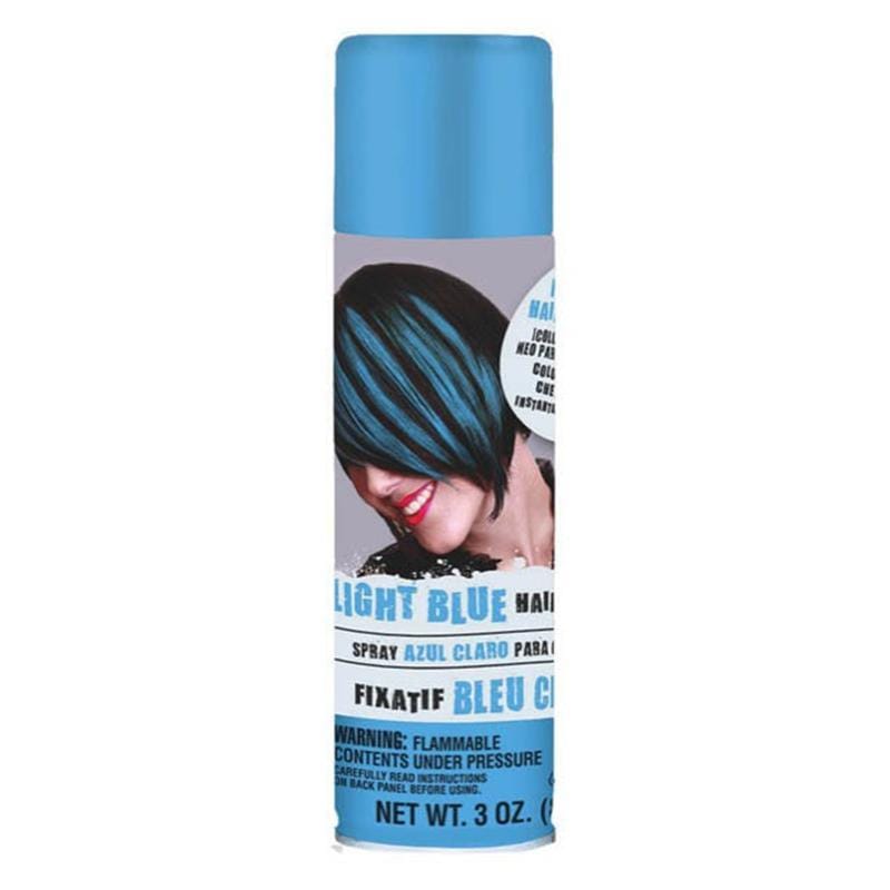 Buy Costume Accessories Light blue hair spray sold at Party Expert