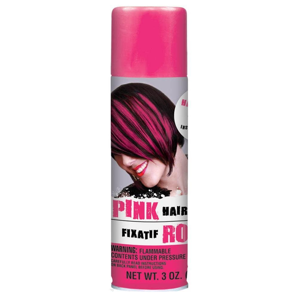 Buy Costume Accessories Pink hair spray sold at Party Expert