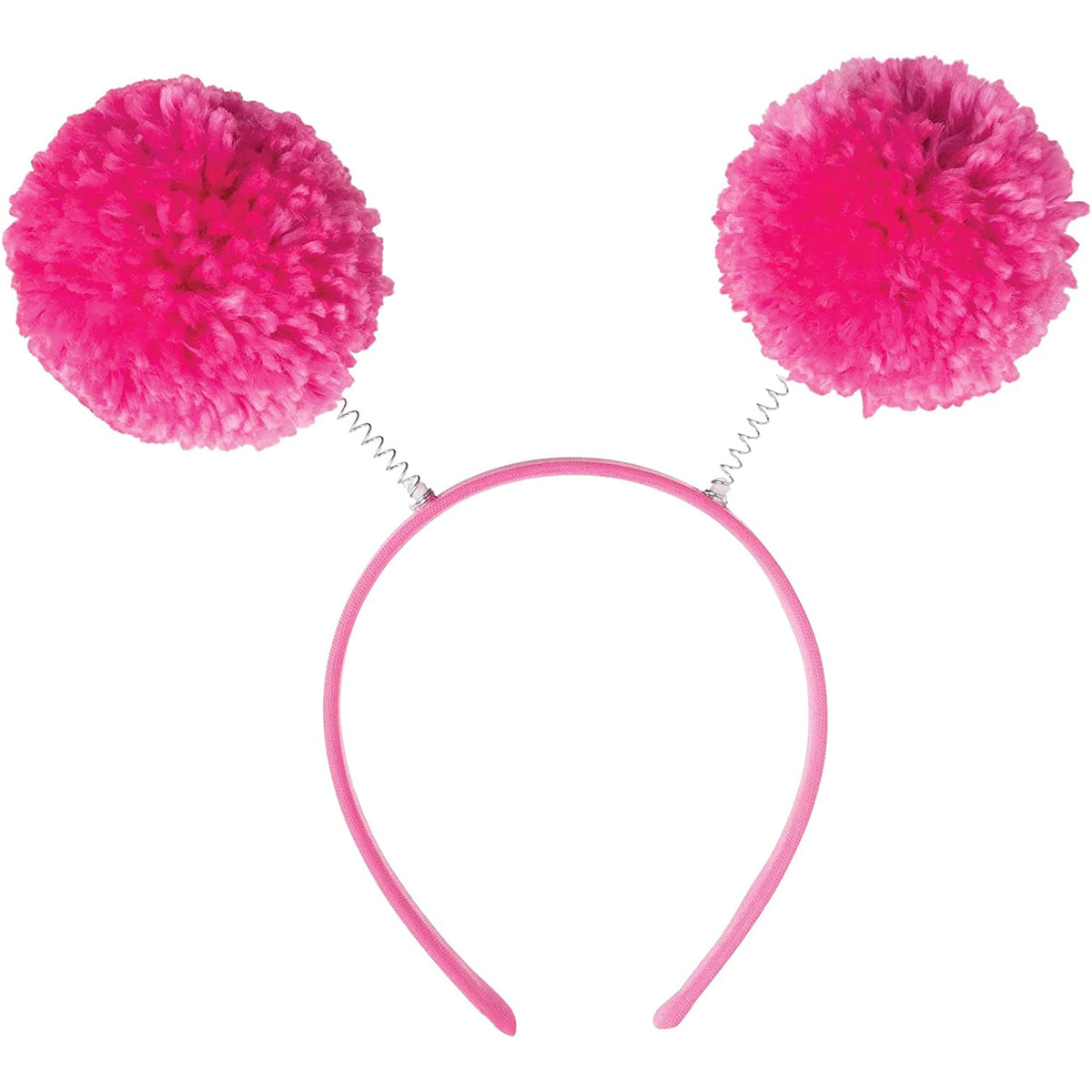 AMSCAN CA Costume Accessories Pink ponytail headboppers for adults 192937325483