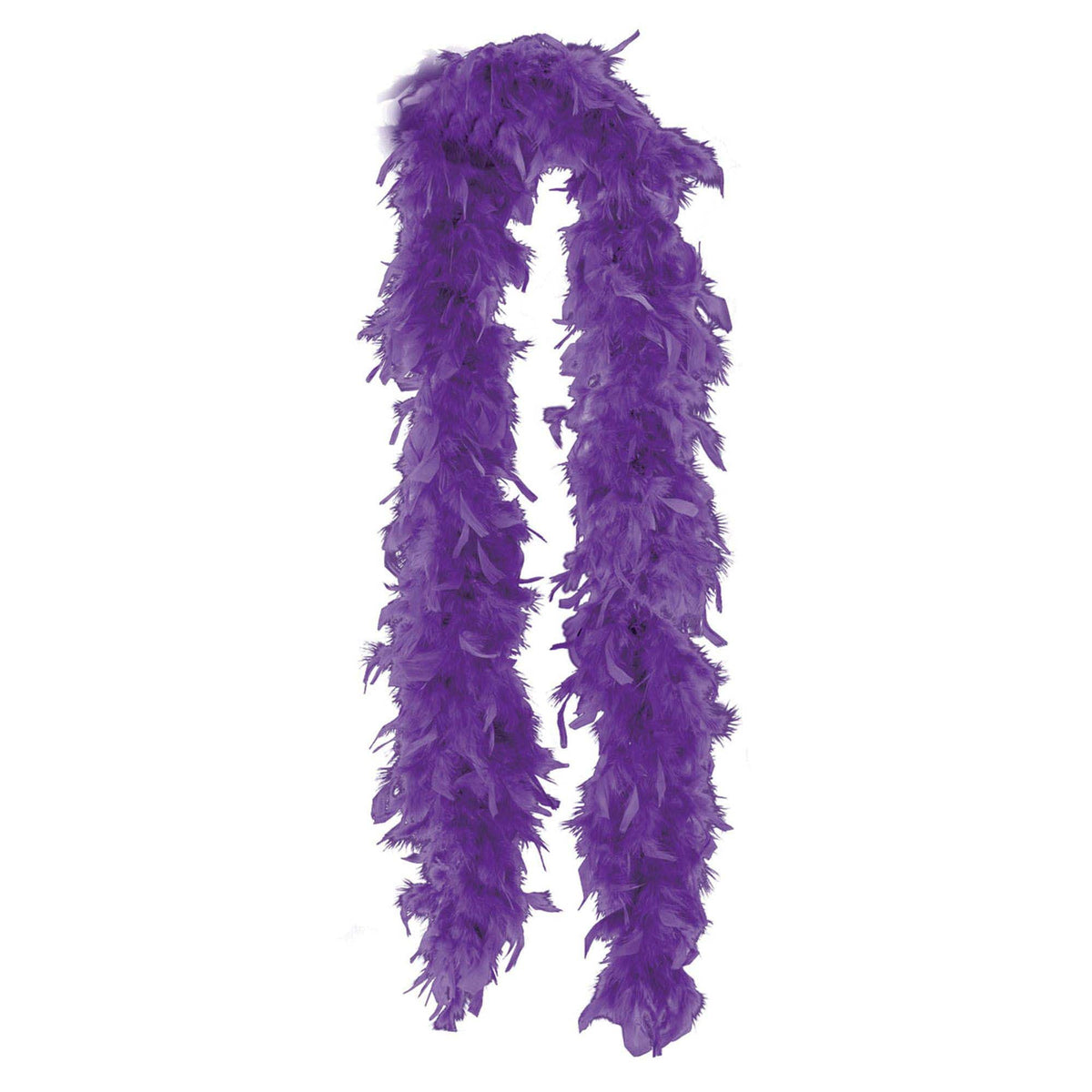 AMSCAN CA Costume Accessories Purple Feather Boa, 72 Inches, 1 Count 013051386399