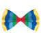 Buy Costume Accessories Rainbow striped bow tie sold at Party Expert