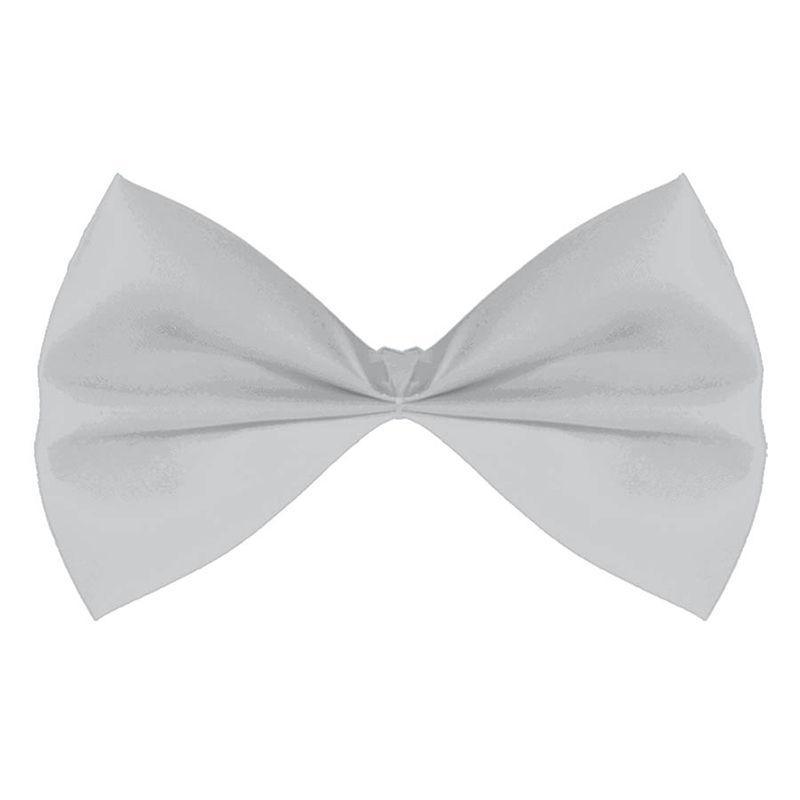 Buy Costume Accessories Silver bow tie sold at Party Expert