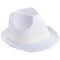 AMSCAN CA Costume Accessories White Fedora Hat for Adults 192937323663