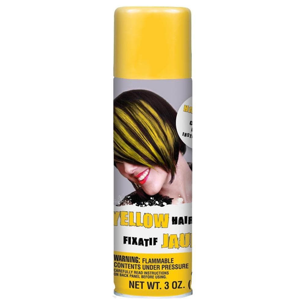Buy Costume Accessories Yellow hair spray sold at Party Expert
