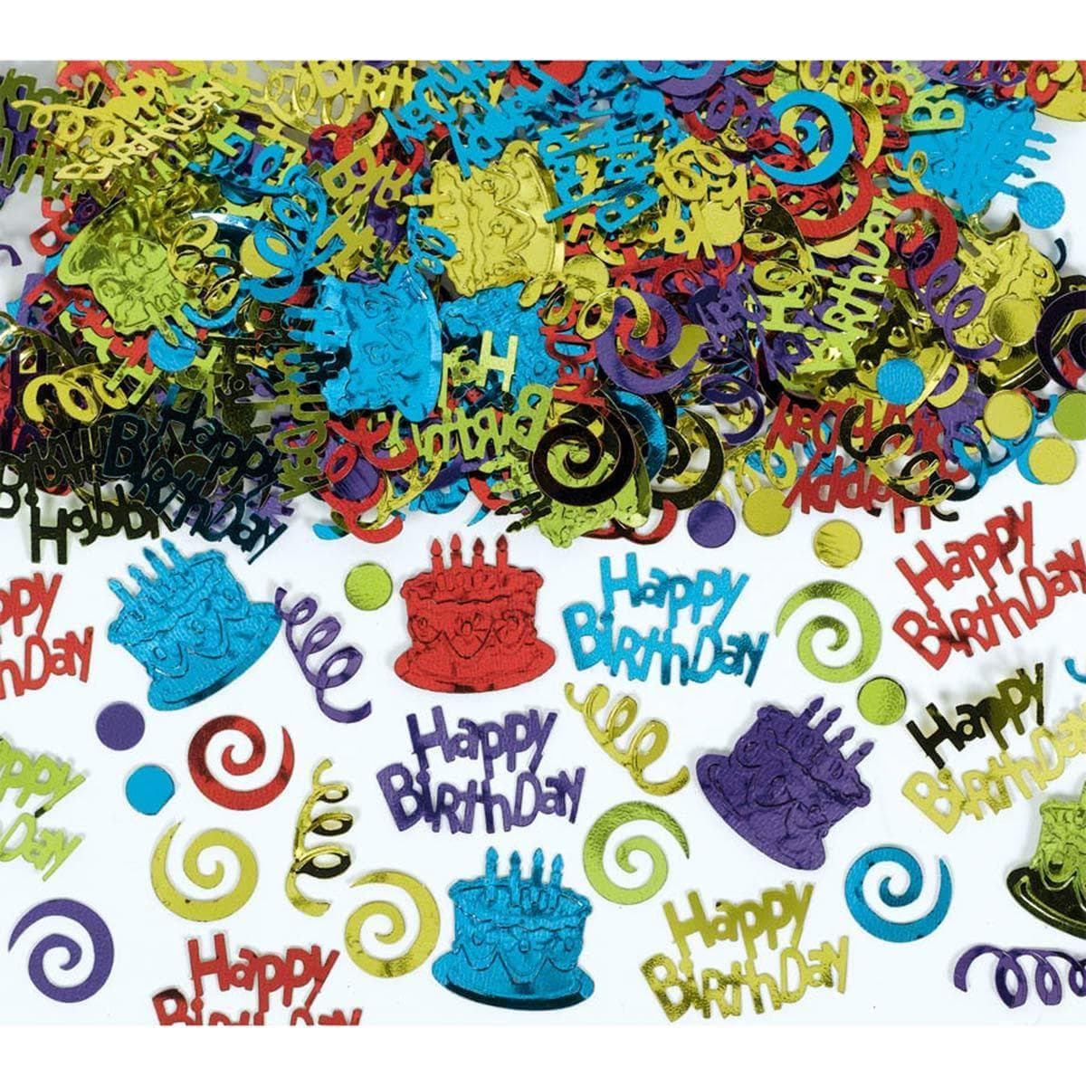 Buy Decorations Assorted Confetti For Birthday sold at Party Expert