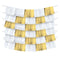 Buy Decorations Backdrop Banner 9/pkg - Gold sold at Party Expert