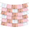 Buy Decorations Backdrop Banner 9/pkg - Rose Gold sold at Party Expert