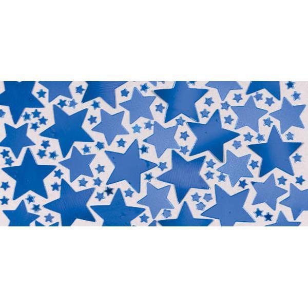 Buy Decorations Confetti - Metallic Blue Stars sold at Party Expert