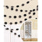 Buy Decorations Dots Glitter Garland - Jet Black sold at Party Expert