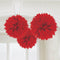 Buy Decorations Fluffy Decorations - Apple Red 3/pkg. sold at Party Expert