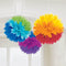 Buy Decorations Fluffy Decorations - Rainbow 3/pkg. sold at Party Expert