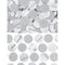 Buy Decorations Glitter Foil Circle Confetti 2.25 Oz - Silver sold at Party Expert